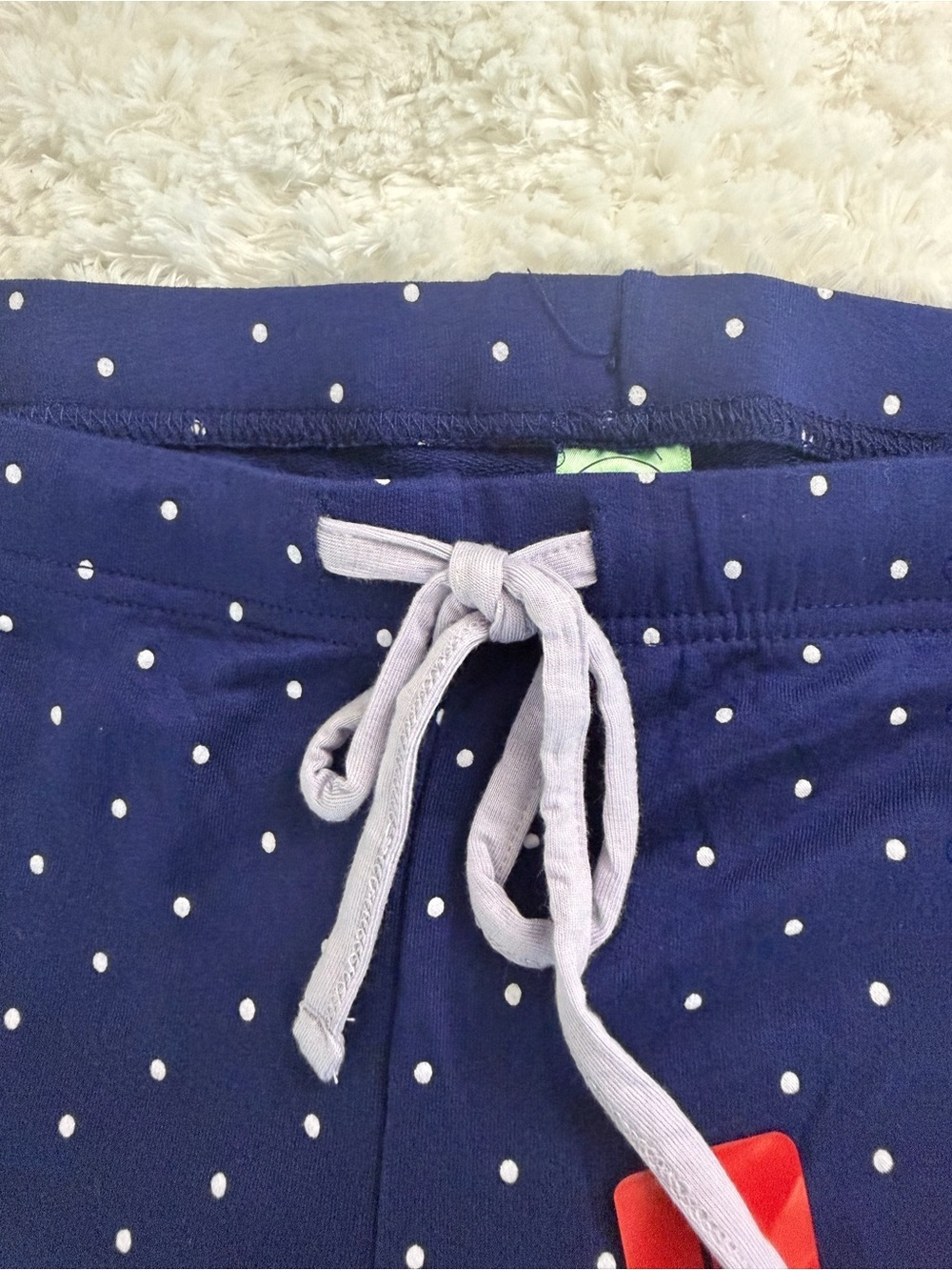 Pajama Set Women’s Size M Navy Polka Dot 2-Piece NWOT - Picture 11 of 13